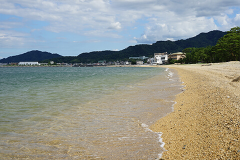 津田の松原海水浴場