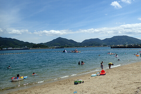 つた島海水浴場