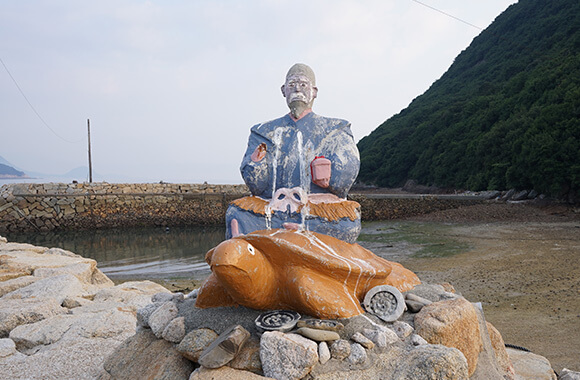 浦島太郎像