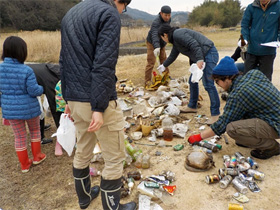 土器川　上流の調査4