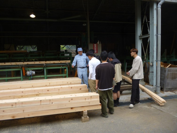 製材所見学