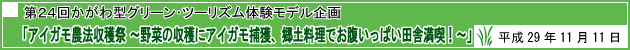 第24回かがわ型グリーン・ツーリズム体験モデル企画