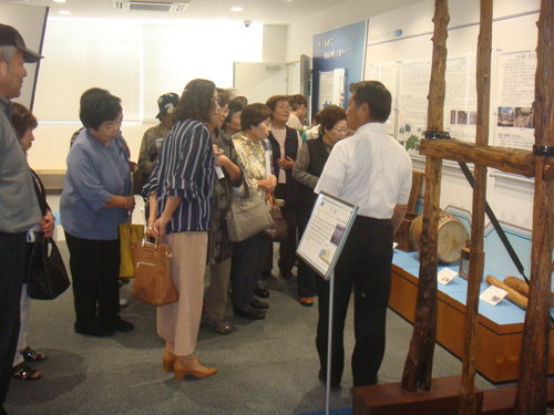 資料館展示物の様子