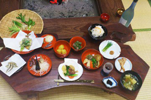 春蘭の里で提供する料理