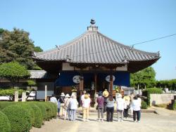 巡拝・お接待風景（下勝間地区・柞原寺）