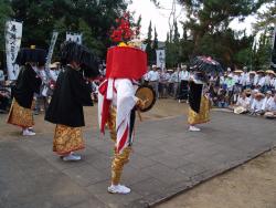 念仏踊奉納風景