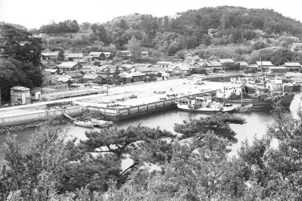 与島港全景