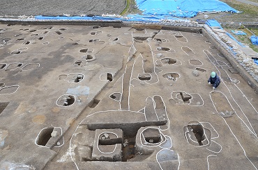 平安時代の建物跡