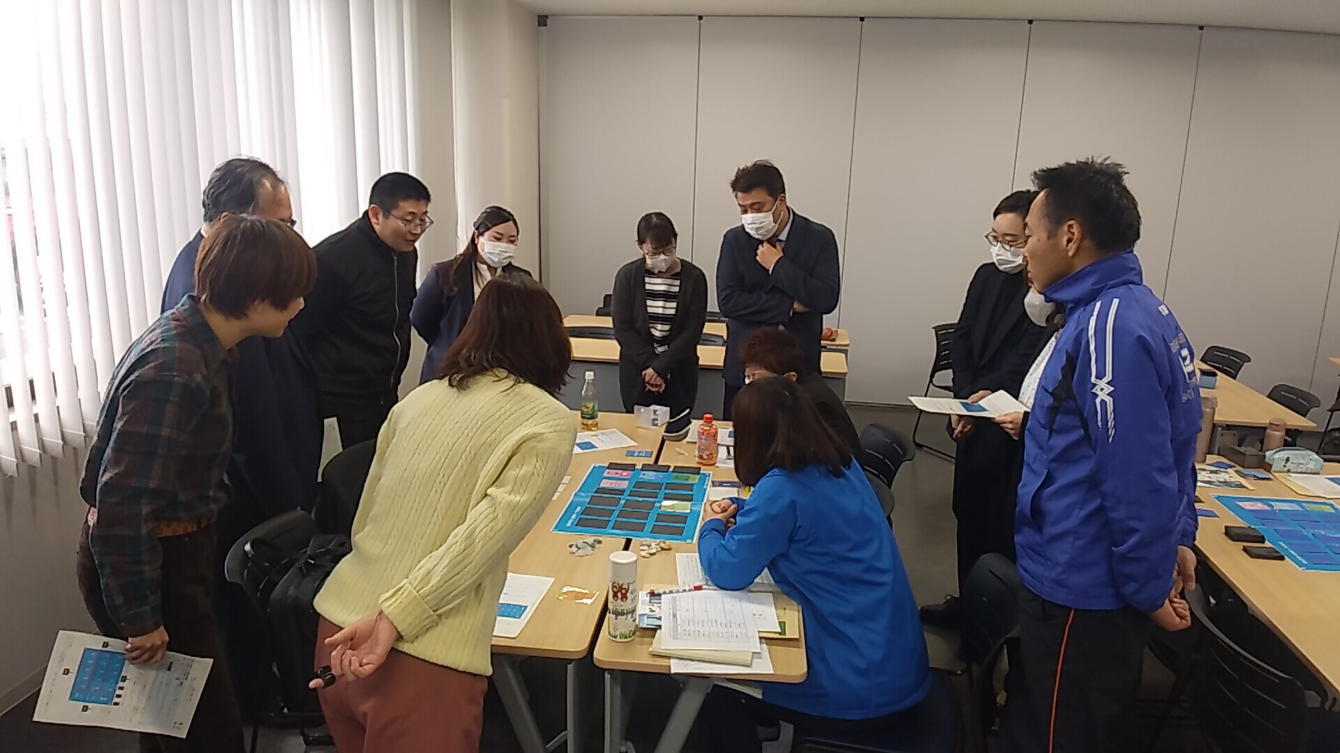 ボードゲームの様子