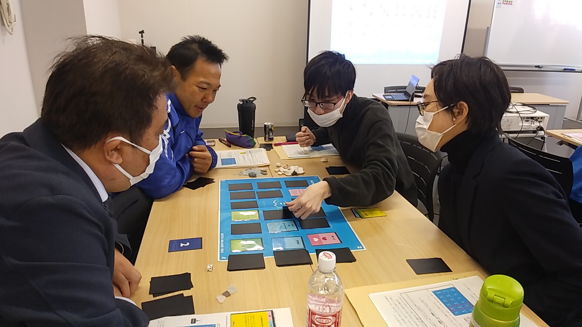 ボードゲームの様子