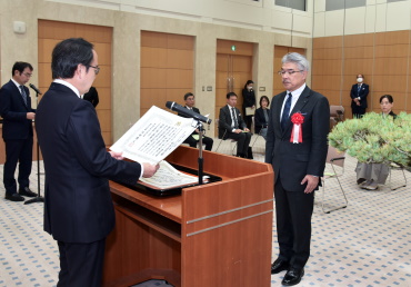 香川県文化功労者松本達弥氏