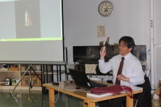 住谷氏の講義の様子